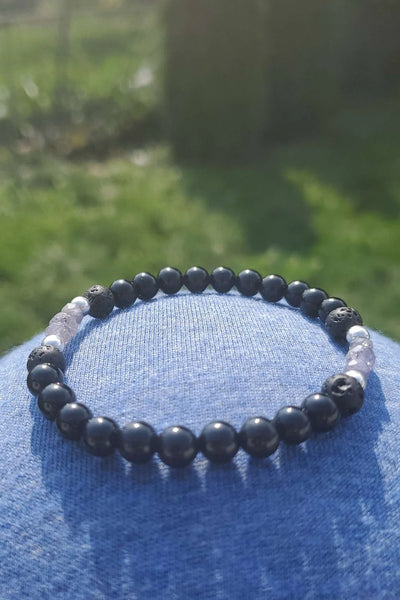 Front view of sapphire bracelet