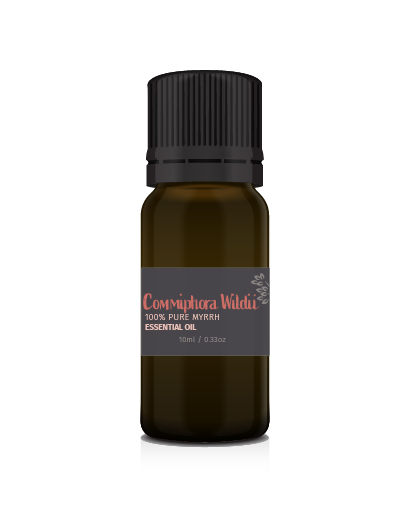 Bottle of Smudge Allot's Commiphora Wildii Essential Oil